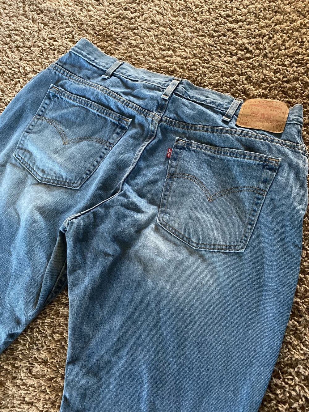 Vtg Levi’s 515 Bootcut Low Rise Jeans Womens Sz 18S Vintage Y2K Boot Cut